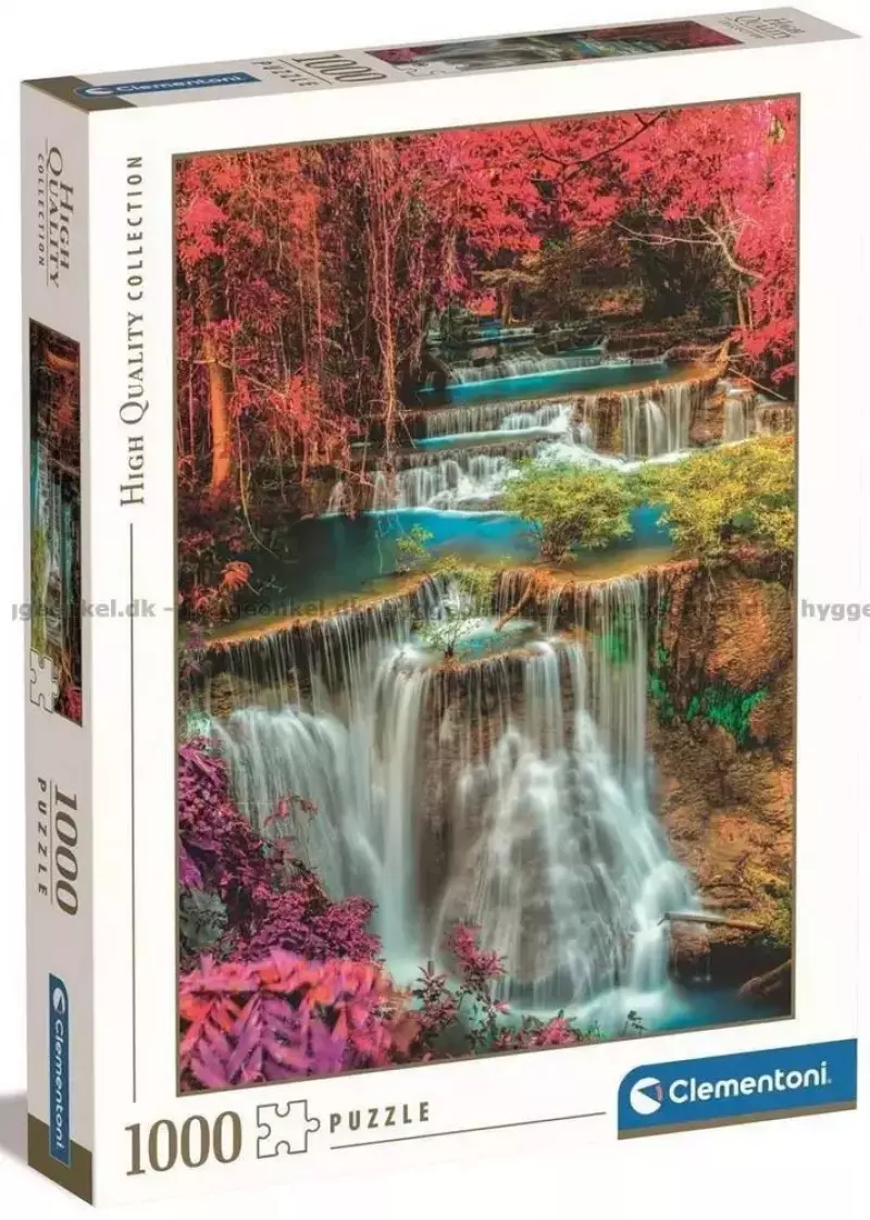 Puzzle 1000 HQ Colourful Thai falls Puzzle 1000 HQ Colourful Thai falls