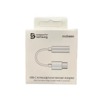 Adapter Samsung GP-TGU023AE DAC USB-C do mini jack 3.5mm - biały, zdjęcie 2