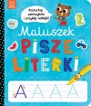 Maluszek pisze literki. Posłuchaj wierszyków i przyklej naklejki - zdjęcie