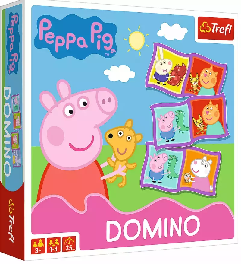Świnka Peppa. Domino Świnka Peppa. Domino