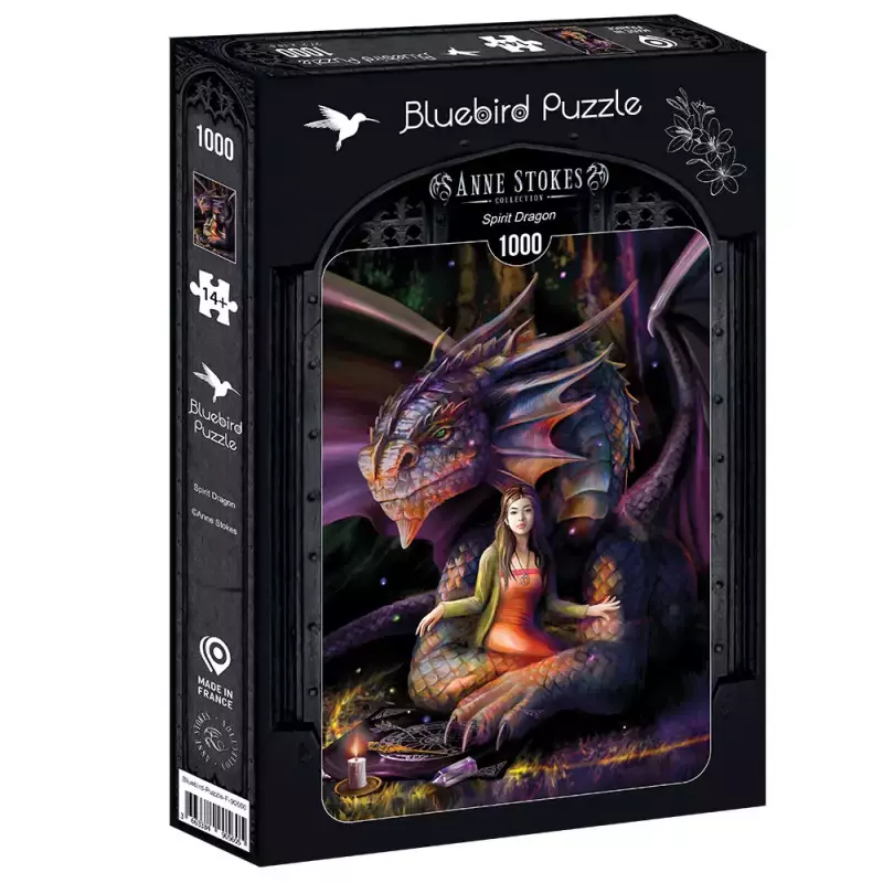 Puzzle 1000 elementów. Anne Stokes. Smok ze snów