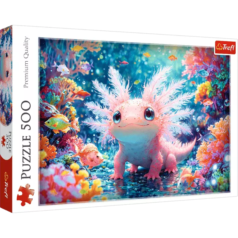 Puzzle 500 elementów. Aksolotl Puzzle 500 elementów. Aksolotl