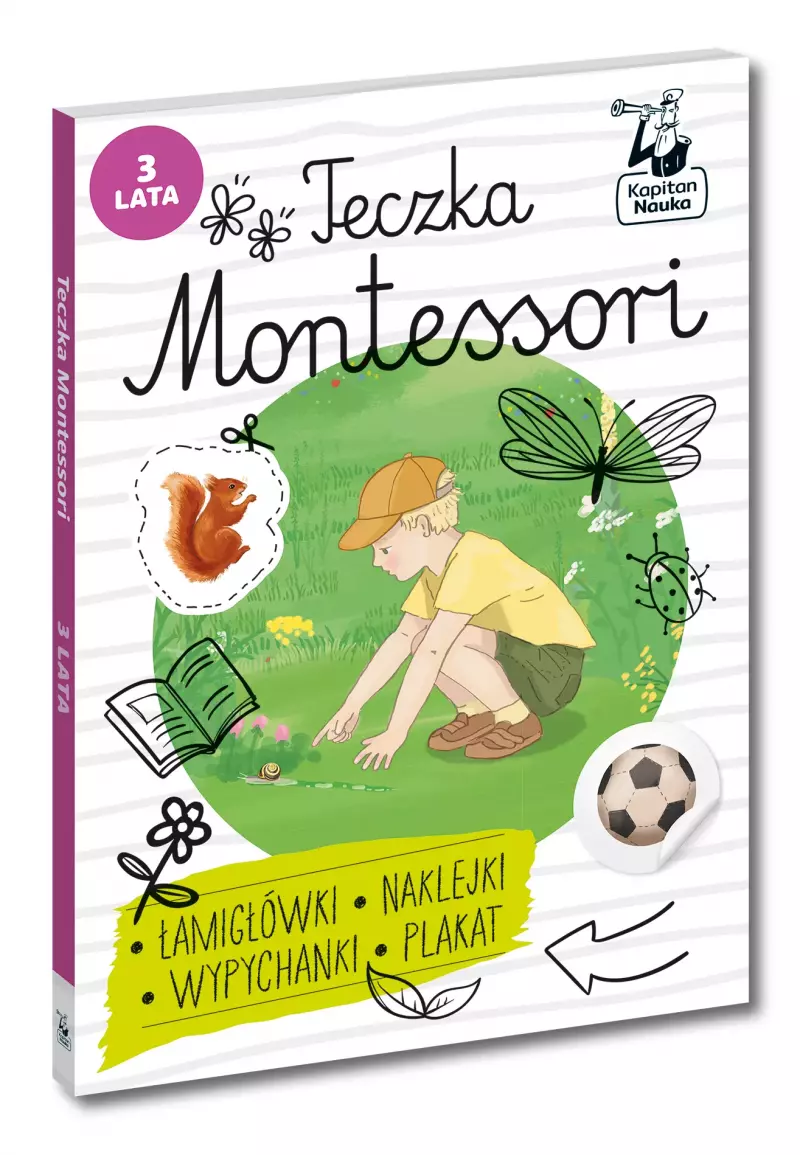 Teczka Montessori. 3 lata. Kapitan Nauka Teczka Montessori. 3 lata. Kapitan Nauka