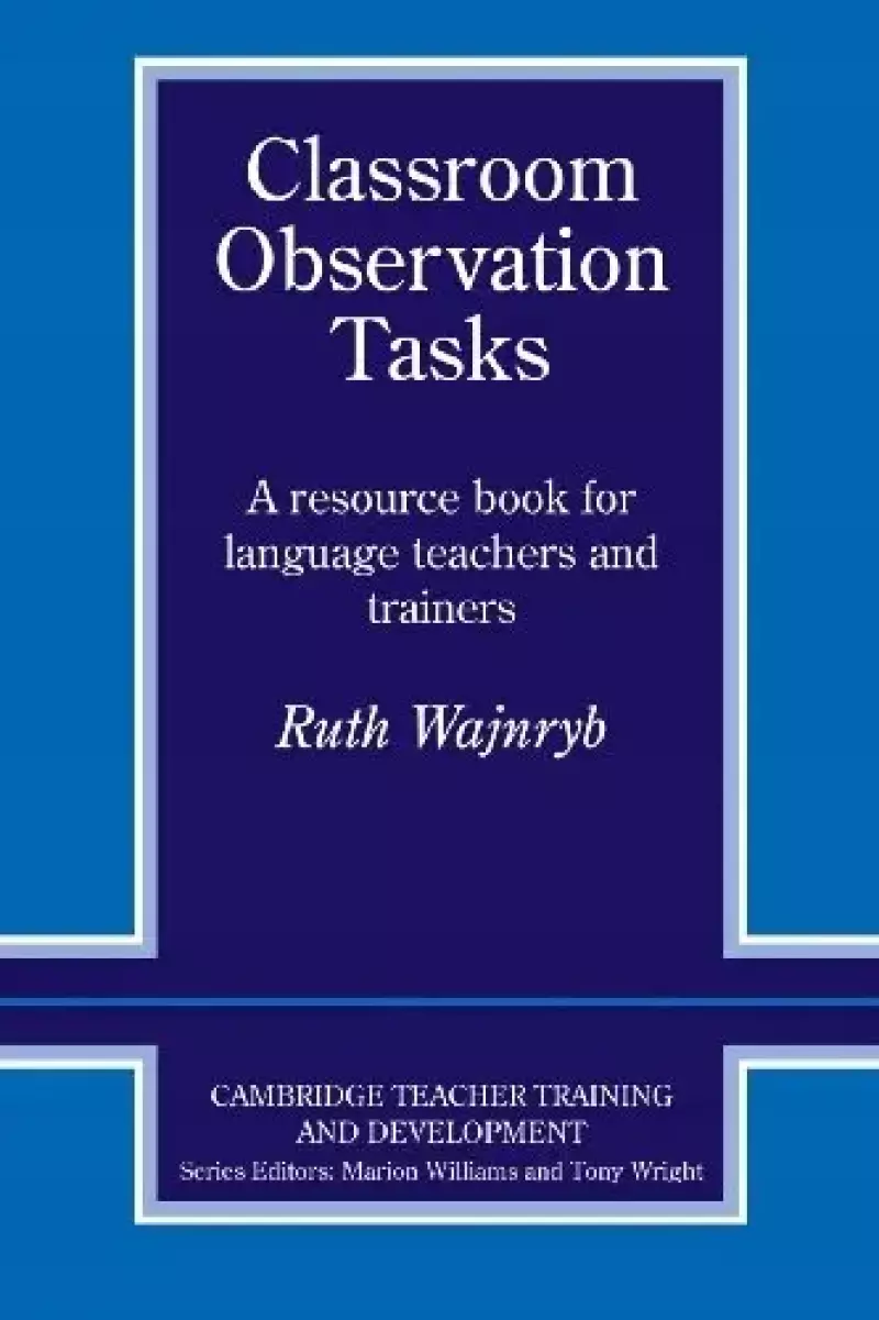 Classroom Observation Tasks Classroom Observation Tasks