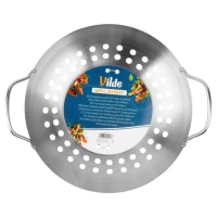 Koszyk do grillowania stalowy perforowany 28 cm, zdjęcie 12