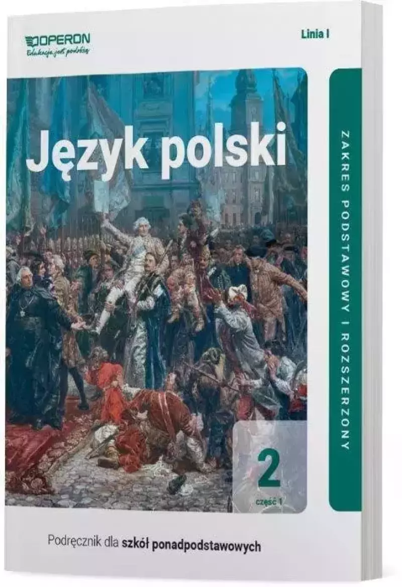 Język polski 2. Linia 1. Część 1. Podręcznik dla szkół ponadpodstawowych. Zakres podstawowy i rozszerzony