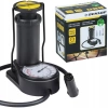 Pompka Rowerowa Nożna Mini z Manometrem 180 Psi 2 Adaptery Igła Dunlop - zdjęcie