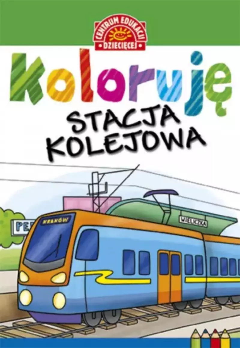 Koloruję. Stacja kolejowa Koloruję. Stacja kolejowa