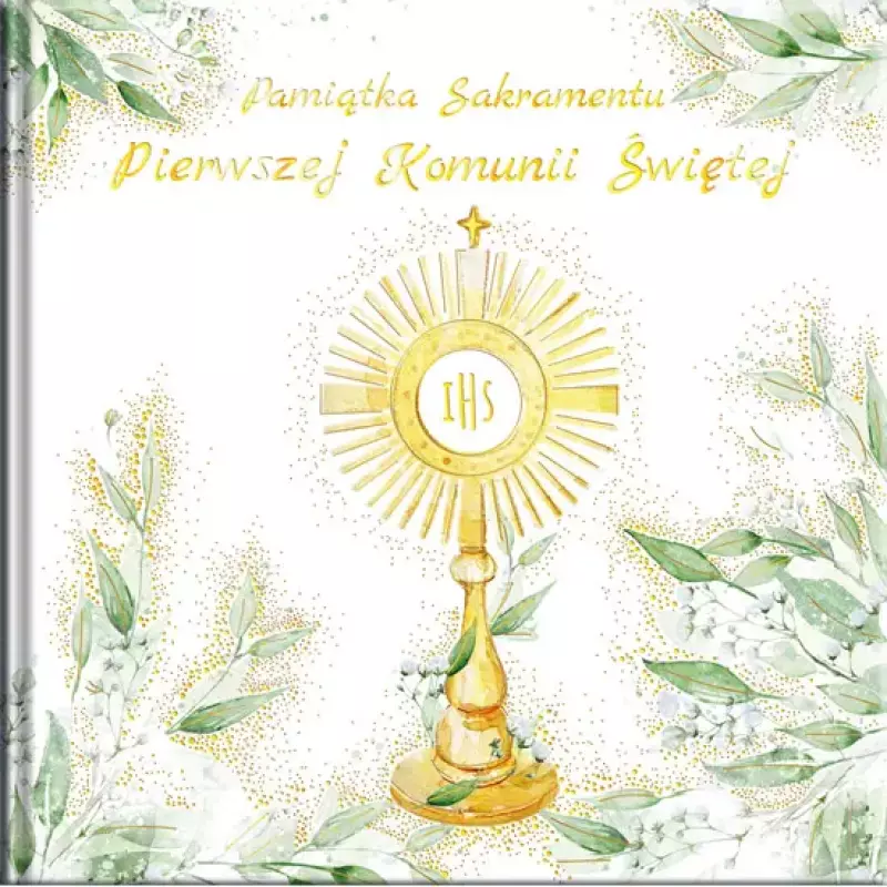 Ksiażeczka komunijna, monstrancja Ksiażeczka komunijna, monstrancja