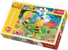 Puzzle 60 elementów. Pszczółka Maja, kwiatek dla Mai - zdjęcie