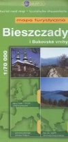 Bieszczady i bukovske vrchy Mapa turystyczna - zdjęcie