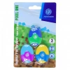 Gumka owalna z uchwytem Astrakids Pixel One 3 szt. - zdjęcie