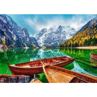 Puzzle 500 elementów. Jezioro Braies, Włochy, zdjęcie 2