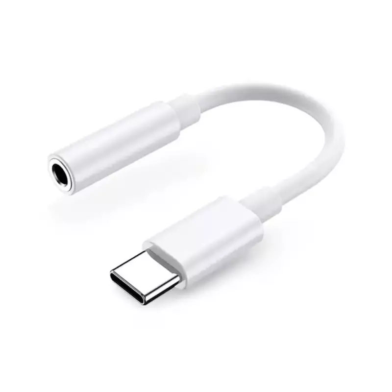 Adapter Samsung GP-TGU023AE DAC USB-C do mini jack 3.5mm - biały Adapter Samsung GP-TGU023AE DAC USB-C do mini jack 3.5mm - biały
