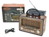 Głośnik Bluetooth radio retro ze światłem USB - zdjęcie
