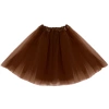 Spódniczka tiulowa brązowa 40cm - zdjęcie