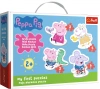 Puzzle Baby Classic 4w1. Urocza Świnka Peppa - zdjęcie