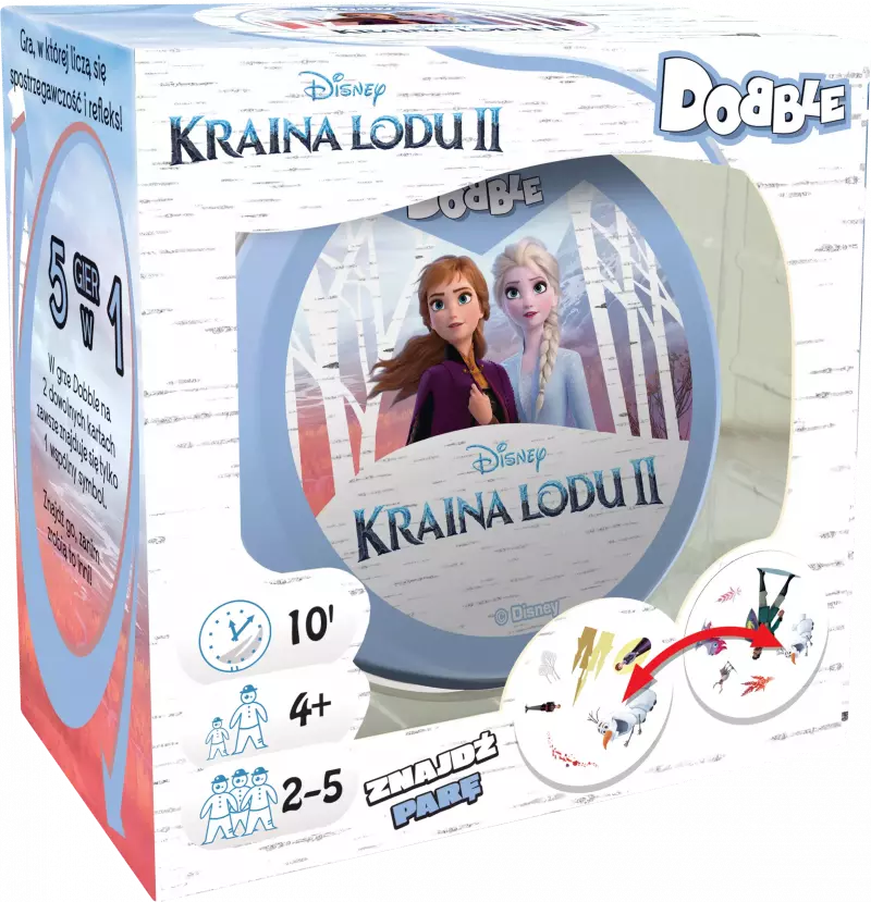 Kraina Lodu 2. Gra Dobble Kraina Lodu 2. Gra Dobble