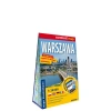 Warszawa kieszonkowy laminowany plan miasta 1:26 000 - zdjęcie