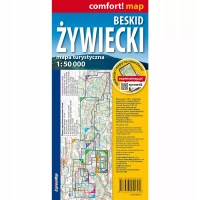 Beskid Żywiecki laminowana mapa turystyczna 1:50 000, zdjęcie 6