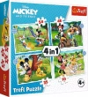 Puzzle 4w1. Fajny dzień Mickiego - zdjęcie