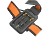 Latarka czołowa bateryjna 400 lm, zoom, CREE R5, 3 x AAA - zdjęcie