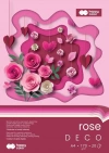 Blok Hobby Deco Rose A4 170g. 20ark. 5 kolorów Happy Color - zdjęcie