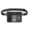 Tech-Protect UWP10 Universal Waterproof Pouch 10 Inch BLACK/CLEAR - zdjęcie