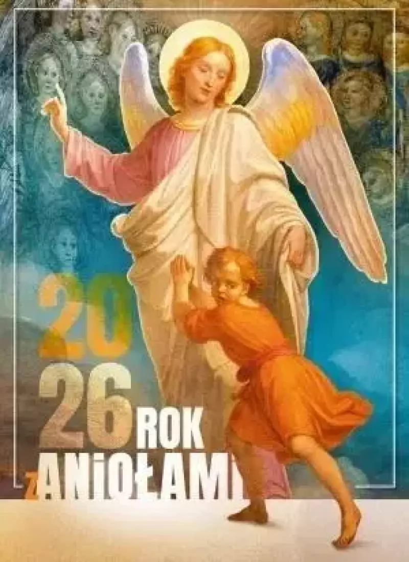 Kalendarz 2026 ścienny wieloplanszowy z Aniołami