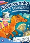 Kolorowanka z tatuażami - świecą w ciemności! Dinozaury - zdjęcie