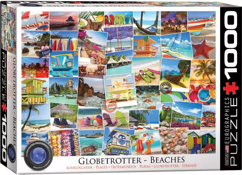 Puzzle 1000 Plaże Globetrotter 6000-0761