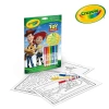 Crayola Kolorowanka dla dzieci z łamigłówkami i flamastrami Toy Story 3+ - zdjęcie