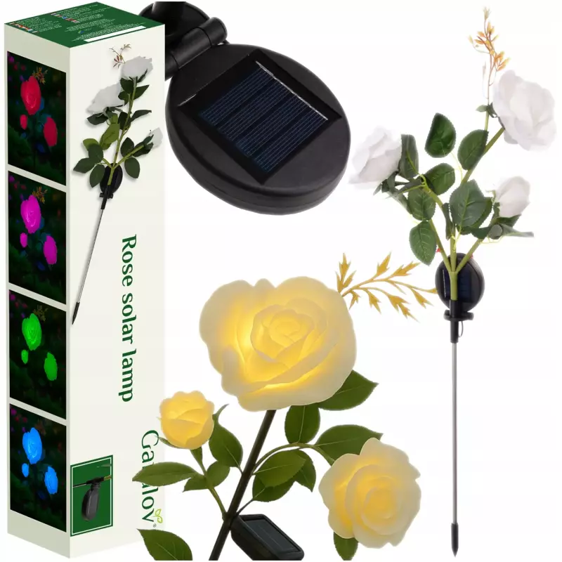 Lampa solarna róża Gardlov 25282 Lampa solarna róża Gardlov 25282