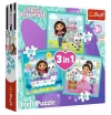 Puzzle 3w1 Aktywności Gabby TREFL - zdjęcie