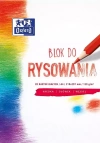 Blok rysunkowy A4, 20 kartek, biały Oxford 120g - zdjęcie