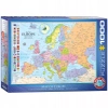 Puzzle 1000 elementów. Mapa Europy - zdjęcie