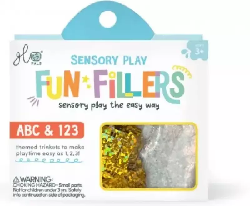 Glo Pals - Fun Fillers Wkład, figurki, brokaty do słoików SHAPES Glo Pals - Fun Fillers Wkład, figurki, brokaty do słoików SHAPES
