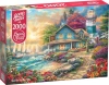 Puzzle 2000 elementów. Wschód słońca nad morzem 50002 - zdjęcie