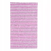 Kryształki samoprzylepne pink 3mm 806szt - zdjęcie