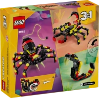 LEGO Creator 3 w 1 Dzikie zwierzęta: niezwykły pająk 31159, zdjęcie 13