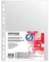 Koszulki na dokumenty A4 OFFICE PRODUCTS PP transparentne 30mikronów op100szt. - zdjęcie