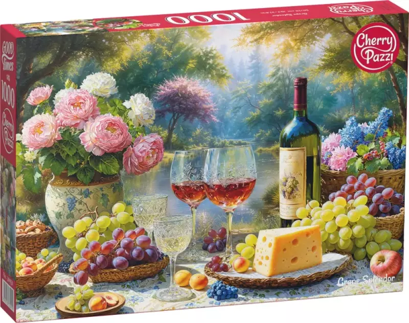 Puzzle 1000 elementów. Splendor winogron 30950 Puzzle 1000 elementów. Splendor winogron 30950