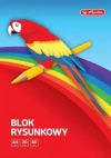 Blok rysunkowy biały A4, 20 arkuszy - zdjęcie