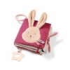 Książeczka sensoryczna dla niemowląt miękka gryzak szeleścik Rabbit Karo - zdjęcie