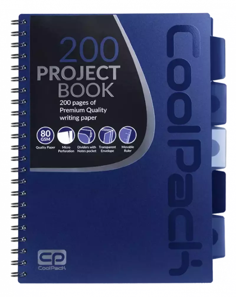 Kołobrulion A4. CoolPack, granatowy Kołobrulion A4. CoolPack, granatowy