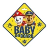 Tabliczka Baby On Board PSI Patrol Boys - zdjęcie