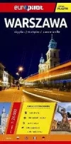 Warszawa plan miasta 1:26 000 (plastik) - zdjęcie