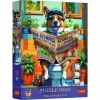 Trefl Puzzle Premium Plus Quality 1000 el. Corgi w Toalecie - zdjęcie