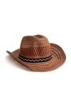 Kapelusz Jerry, jasny brąz, brązowy - zdjęcie