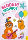 Koloruj i rysuj. Słodkie leniwce - zdjęcie